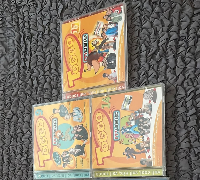 3x TOGGO Musik CD Kinder& Pop Hits Sammlung