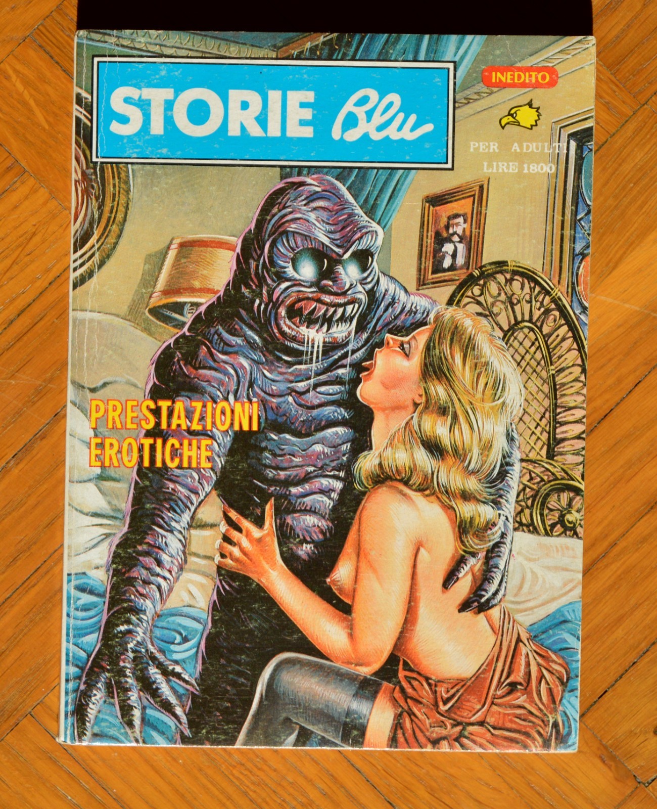 Storie Blu 83 Prestazioni Erotiche Ediperiodici EP Viola Fumetti