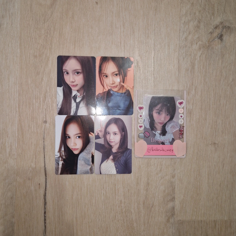 Wts carmen hearts2hearts photocards
