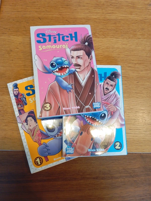 Manga stich et le samouraï