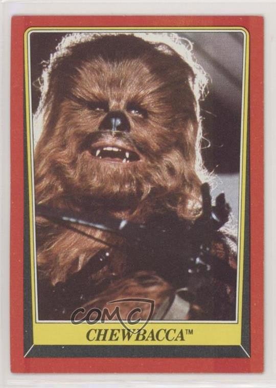 1983 Topps Star Wars: ROTJ Chewbacca #7 tv5
