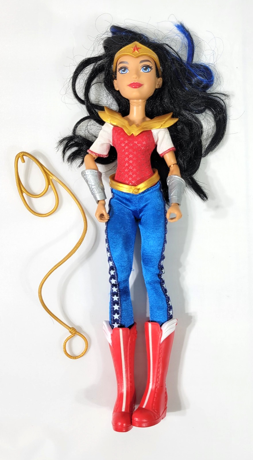 DC Super Hero Girls Modellino Wonder Woman 12" + Lazo