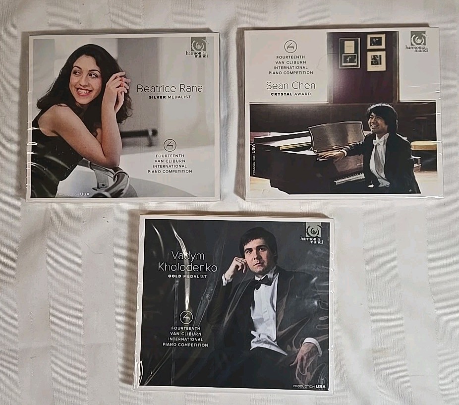 14th Van Cliburn International Piano Vadym Kholodenko, Sean Chen, Beatrice Rana