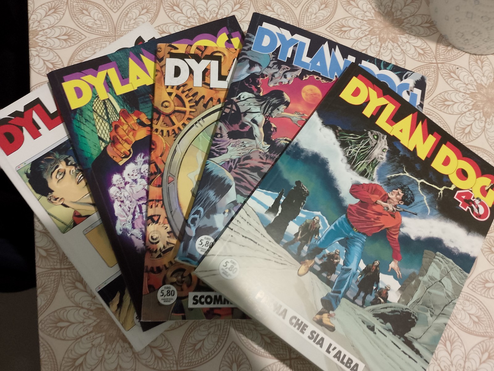 Dylan Dog Lotto Dal 477 Al 481 (Cover Villa)