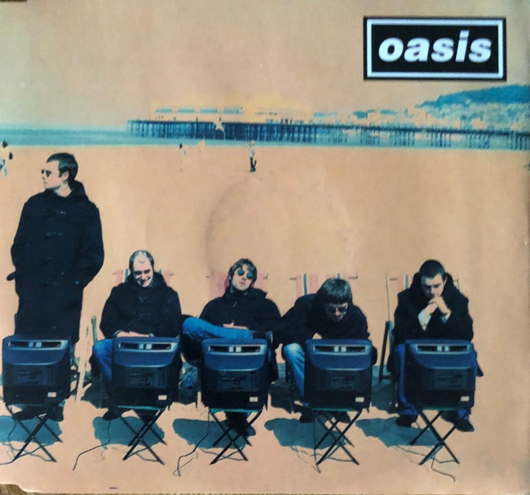 OASIS Roll with it  4 TRACK CD