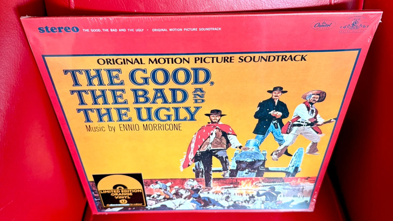 Orange vinyl / Ennio Morricone The Good The Bad & The Ugly