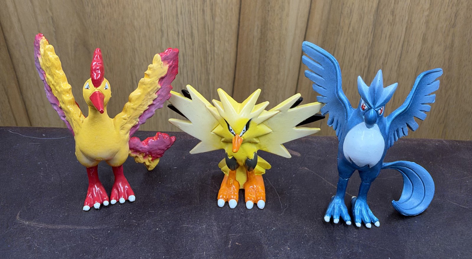Vintage Pokémon Tomy Articuno Zapdos Moltres C.G.T.S.J