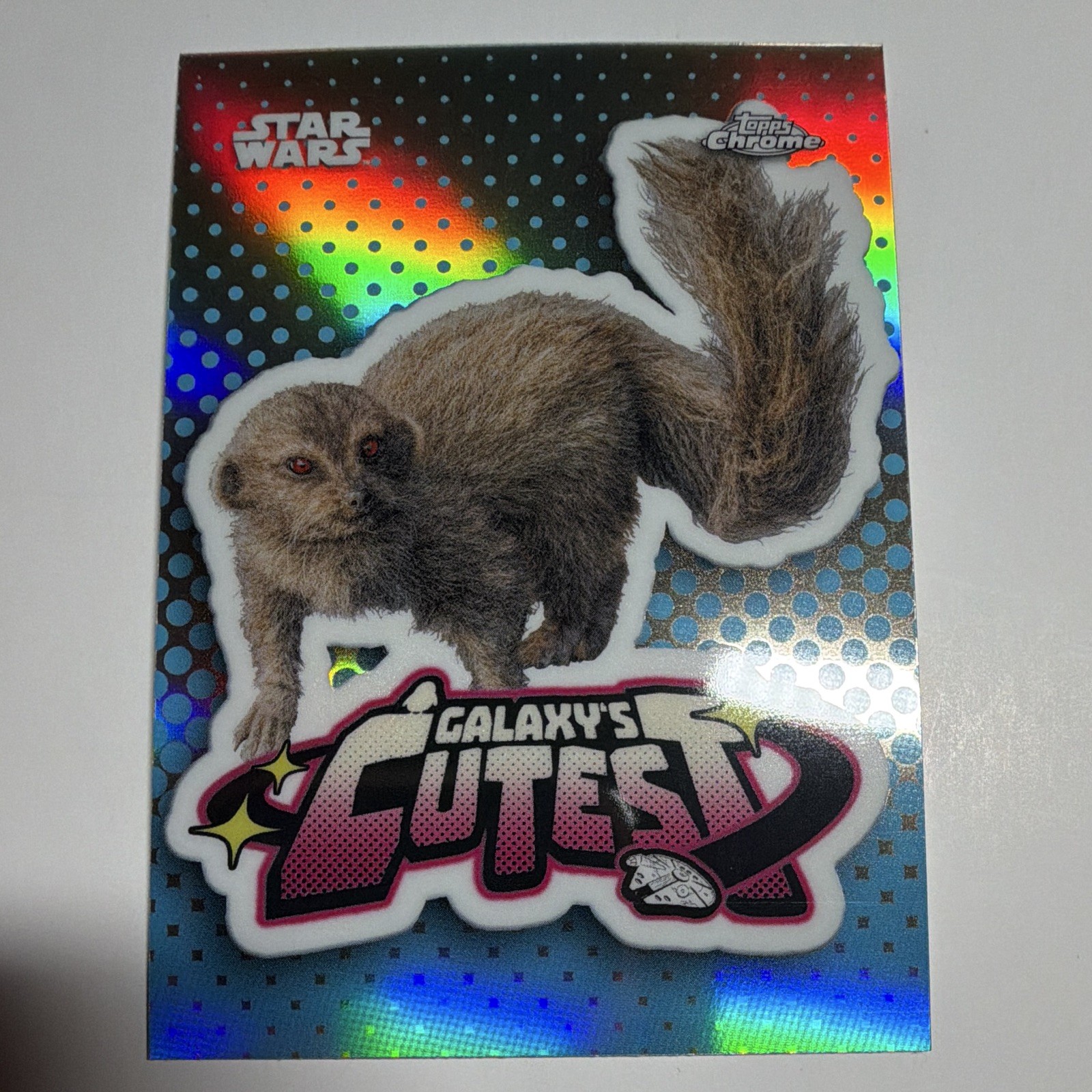 Topps Star Wars Galaxy’s Cutest Lava Meerkat Chrome 2026
