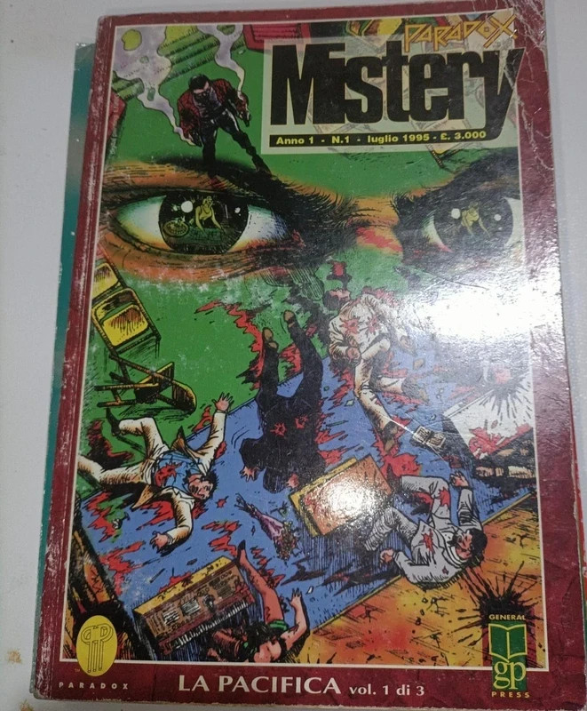 Paradox Mistery La Pacifica vol. 1 Joel Rose Amos Poe Tayyar Ozkan General Press