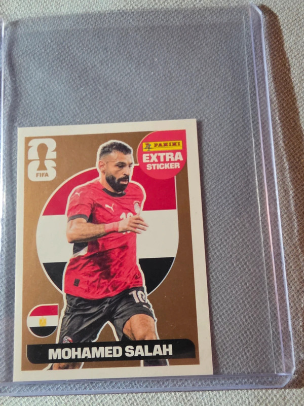 Mohamed Salah Bronze Extra Sticker