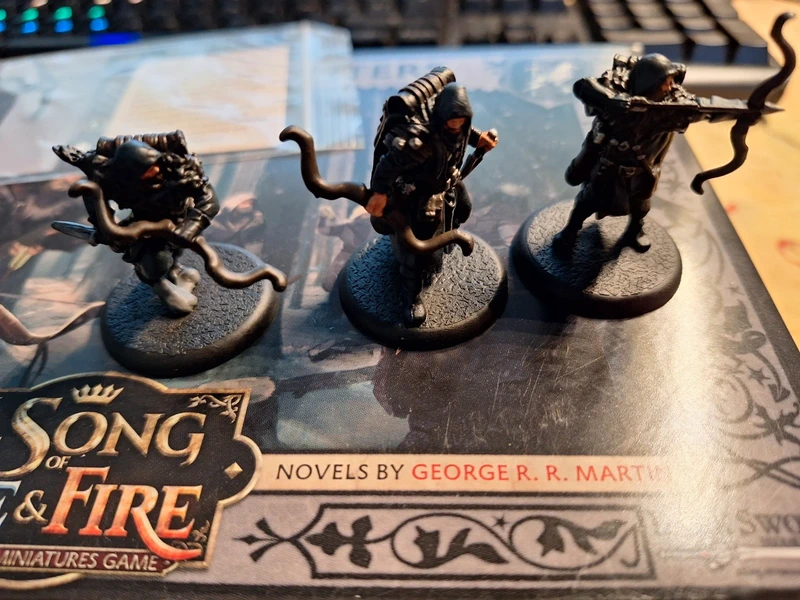 A song of Ice and fire miniature game - Night watch rangers