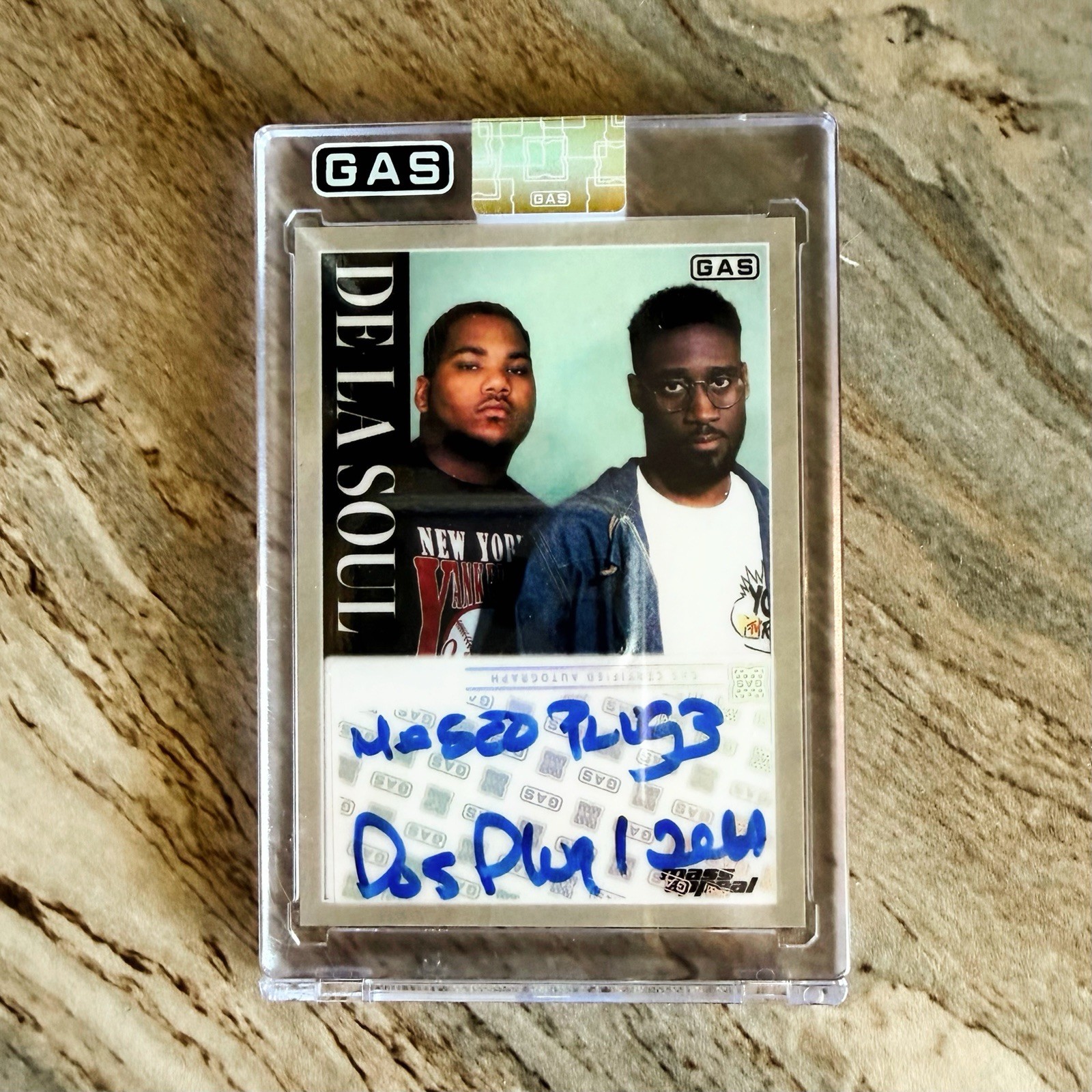 GAS Trading Cards Mass Appeal De La Soul Auto