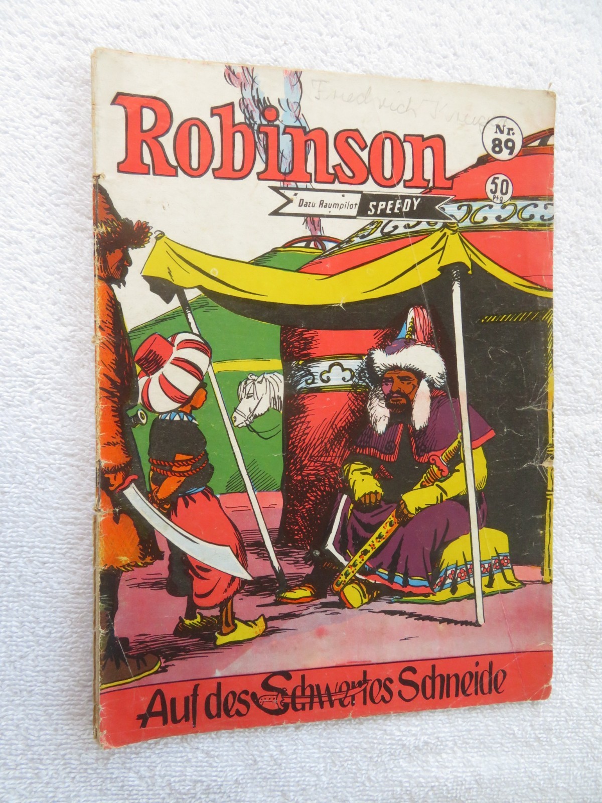 Gerstmayer - Robinson con pilota collaudatore Speedy n. 89