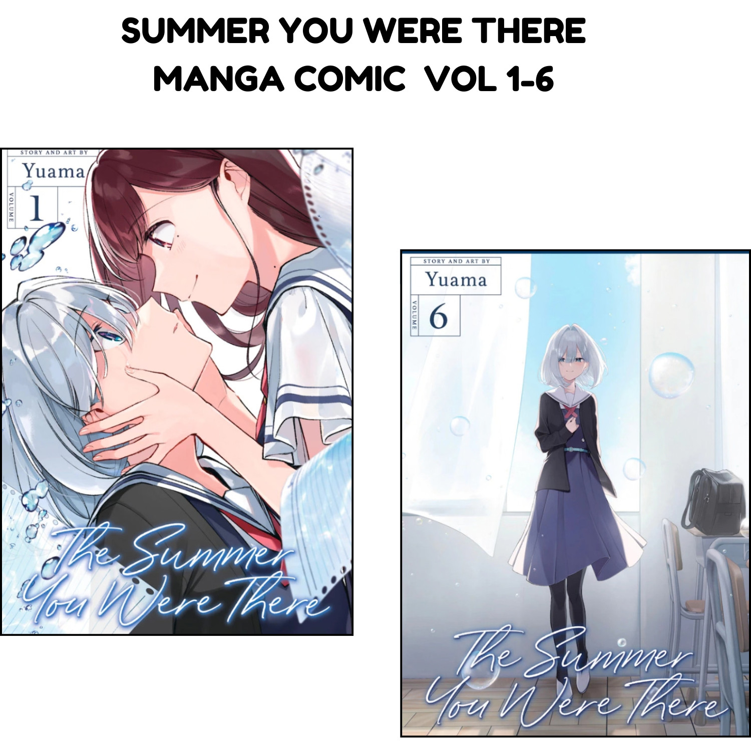 Manga L'estate che c'eri volume 1-6 fumetto inglese di Yuama