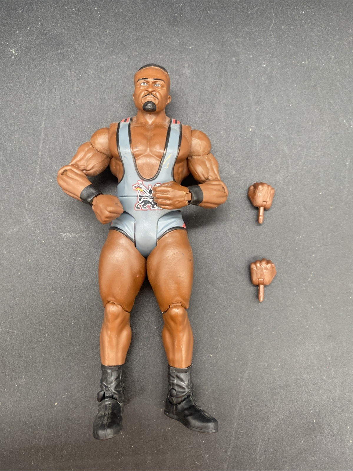 BIG E WWE Mattel Basic Series 36 Wrestling Action Figure #08 / W Xtra Hands