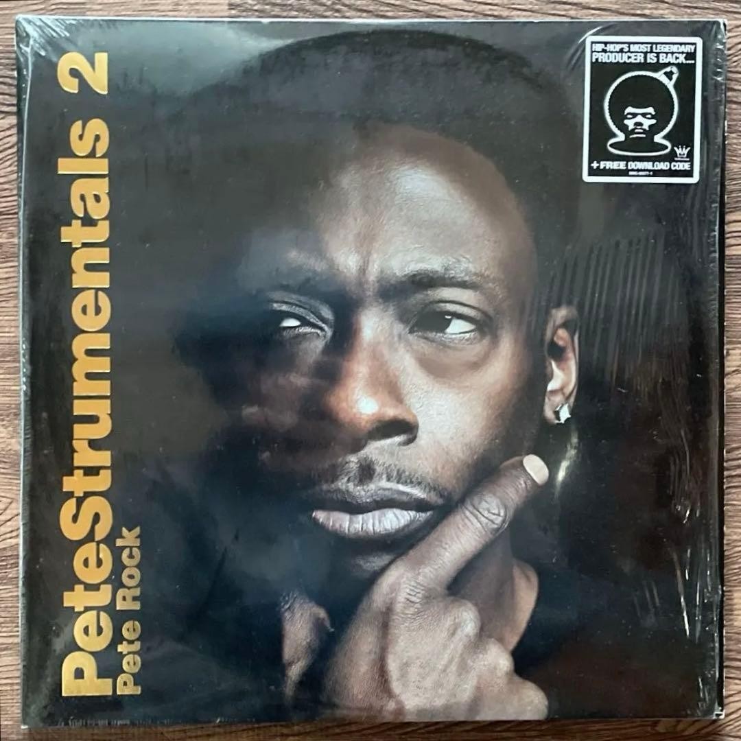 Pete Rock Petestrumentals 2 LPs 2LP Instrumental Hip Hop Used Record MMG-00071-