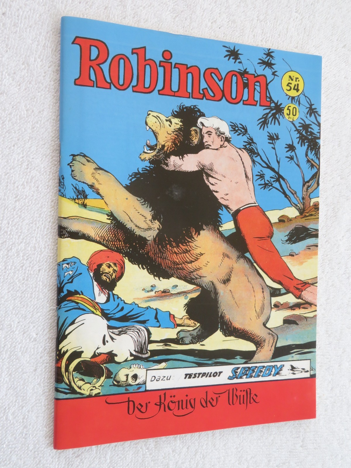 Hethke Editore / Roman Boutique - Robinson con pilota collaudatore Speedy n. 54 ottimo