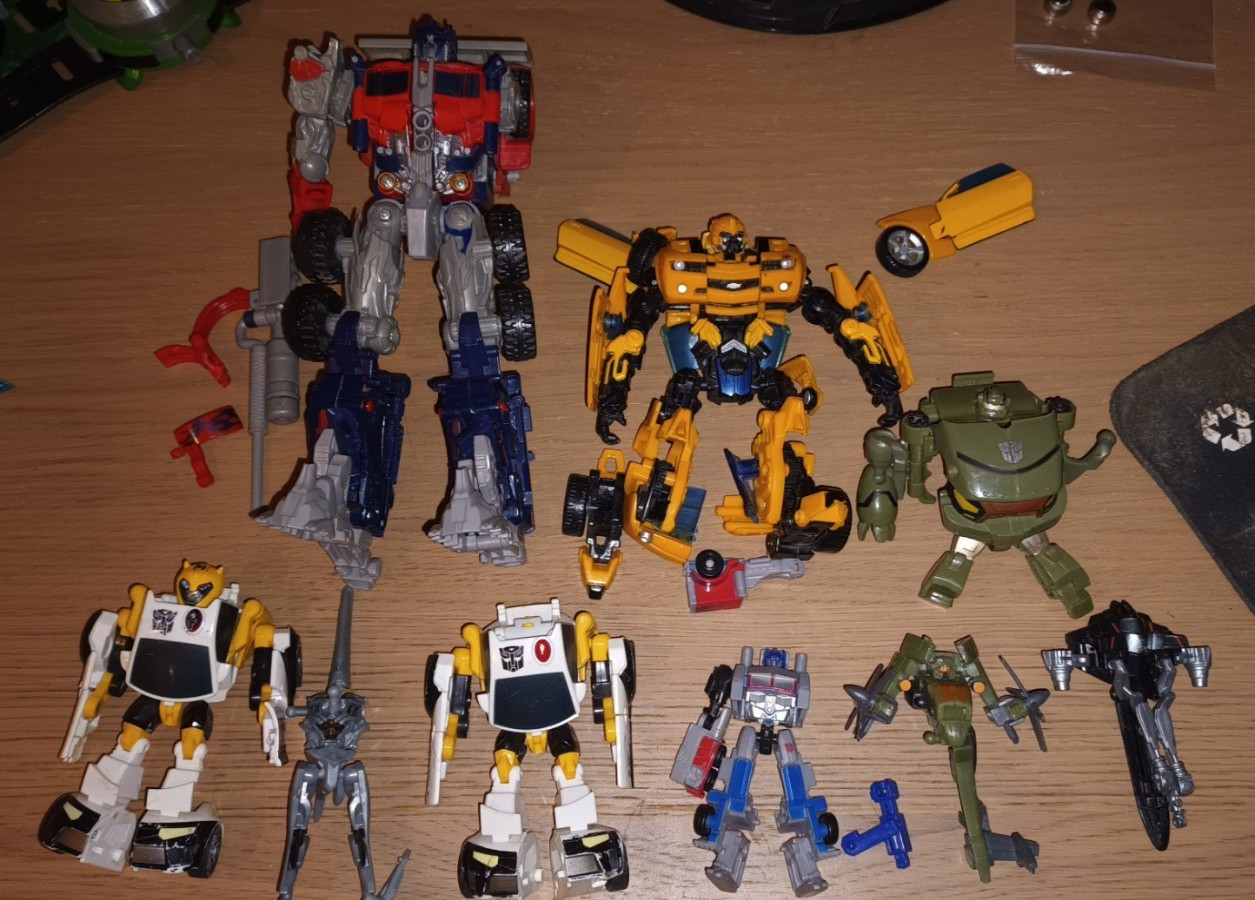Hasbro Transformers 2007 Movie Revenge of the Fallen Animated lot
