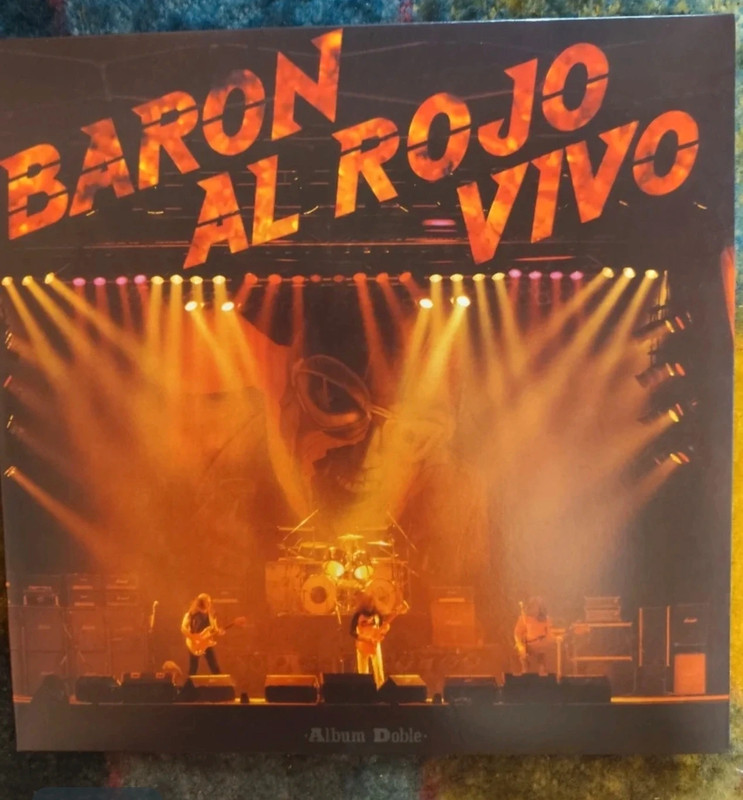 Barón Rojo- Al Rojo Vivo 2Lps 40; aniversario