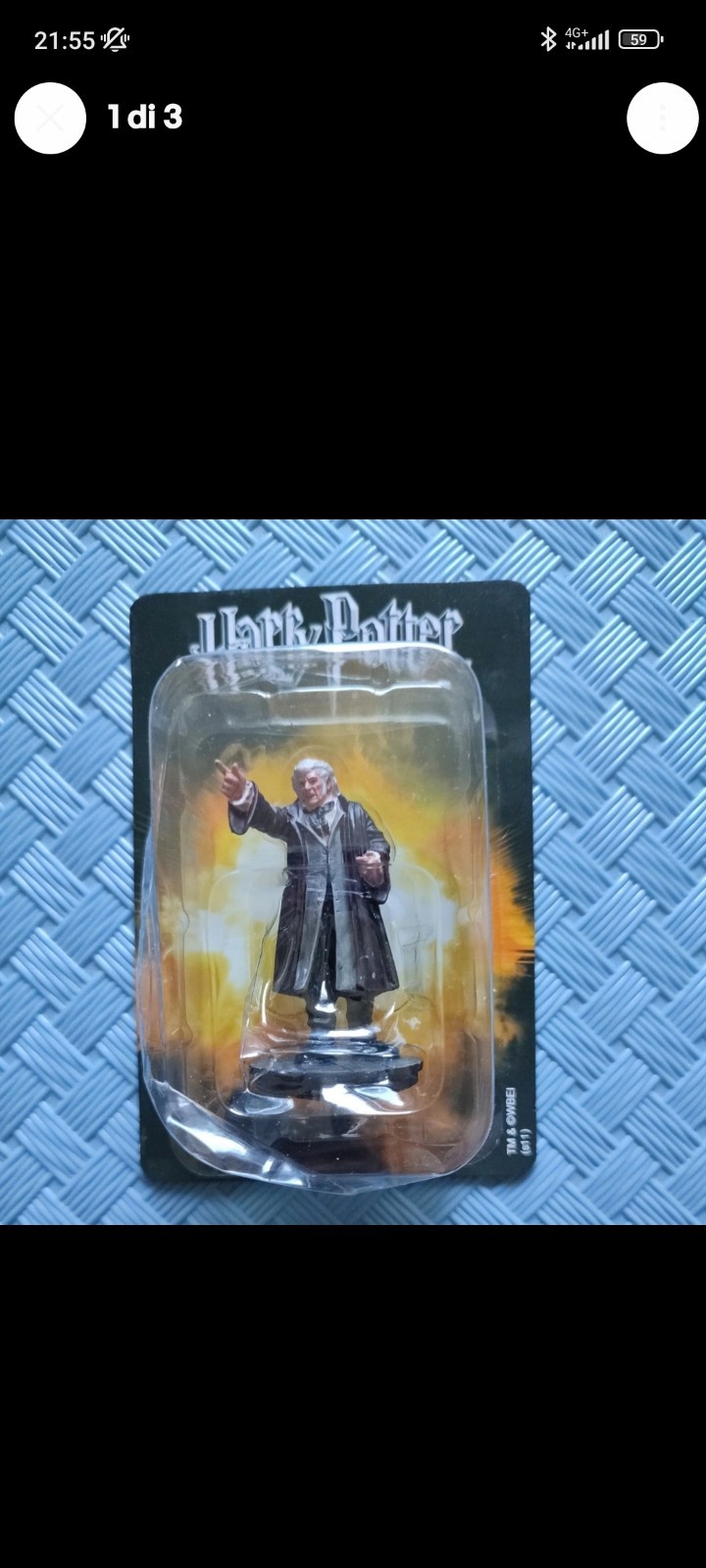 Greyback Narcissa Bathilda Caramel Olivander Action figure DeAgostini 
