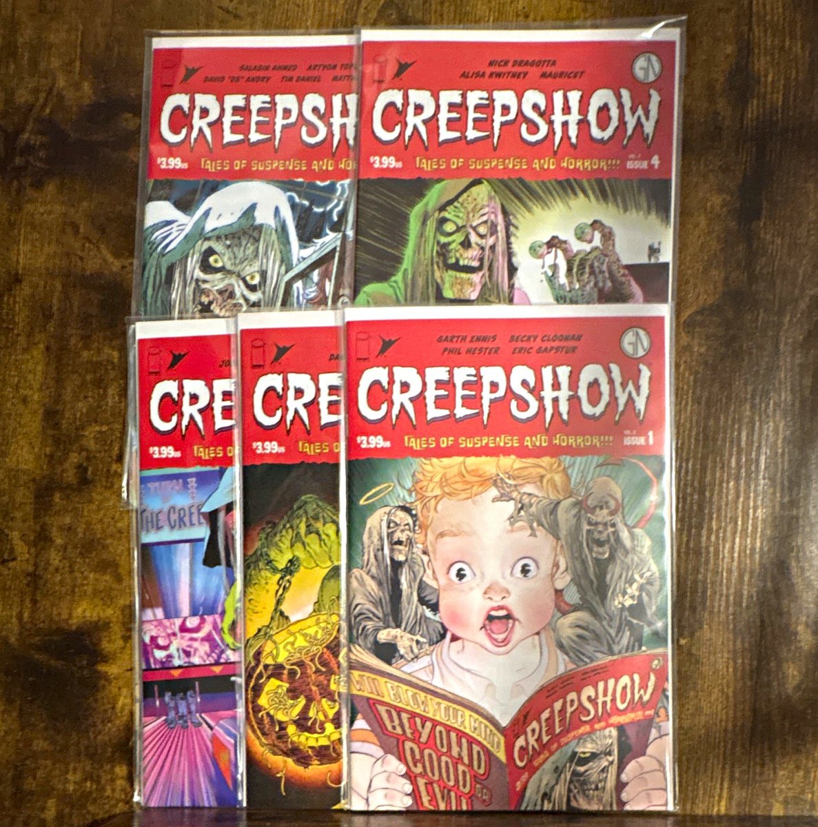 Creepshow vol. 2 #1 -5 (mai letto)