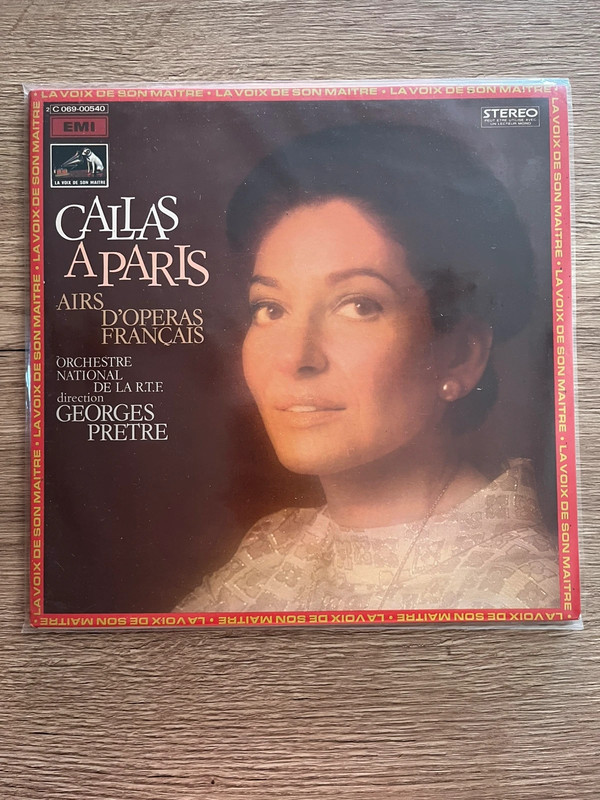 • Vinyle 33t - Maria Callas à Paris airs d’opéras français