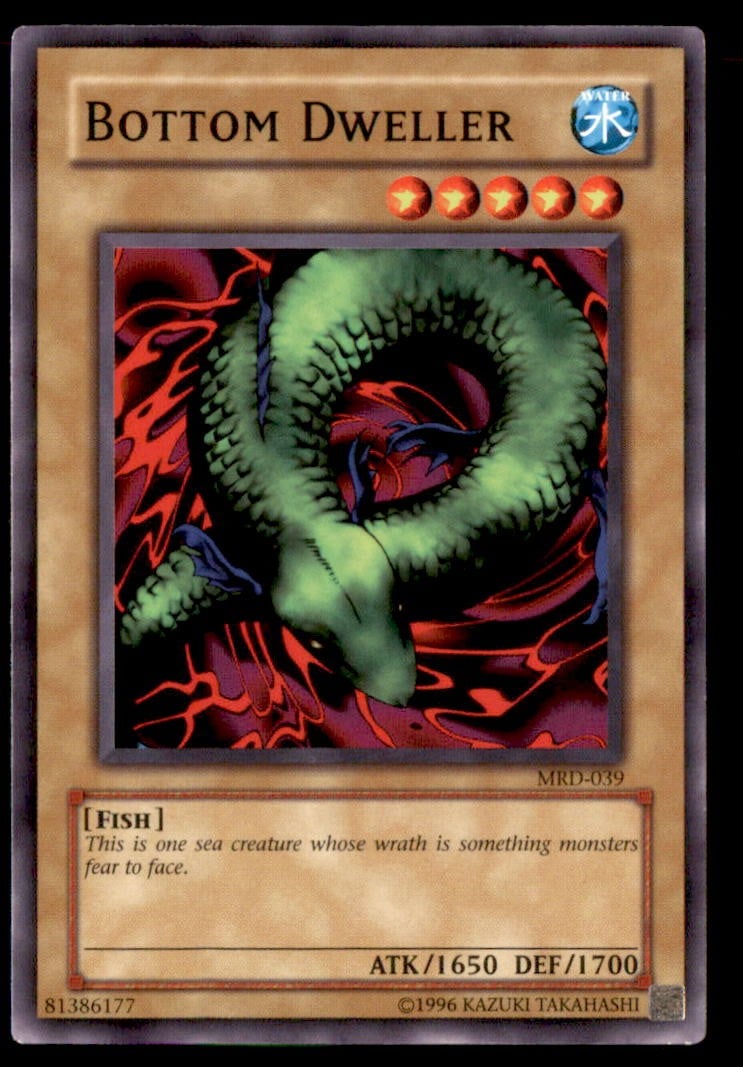 Yu Gi Oh! Bottom Dweller MRD-039 Metal Raiders Non Holo