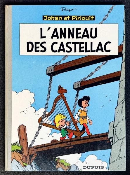 EO Johan et Pirlouit 11 L'anneau des Castellac  (Peyo) (TBE+)