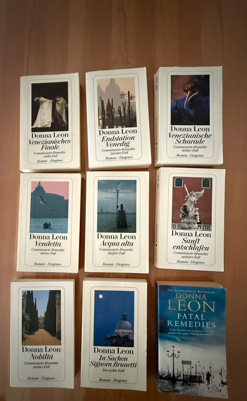 17 Bänder der Venedig-Reihe, Donna Leon