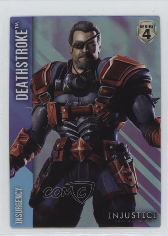 2022 Raw Thrills DC Injustice: Gods Among Us Series 4 Deathstroke #3 0w8