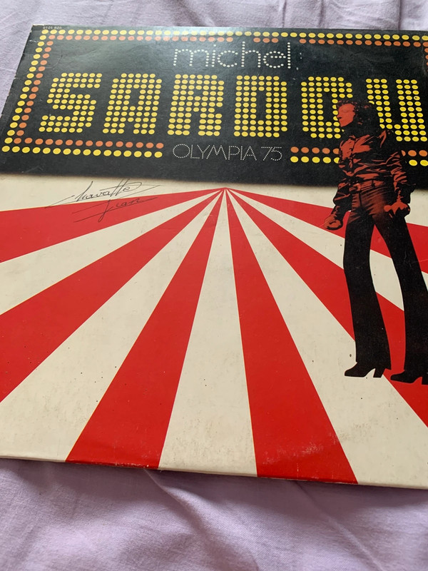 Vinyle Michel Sardou Olympia 75