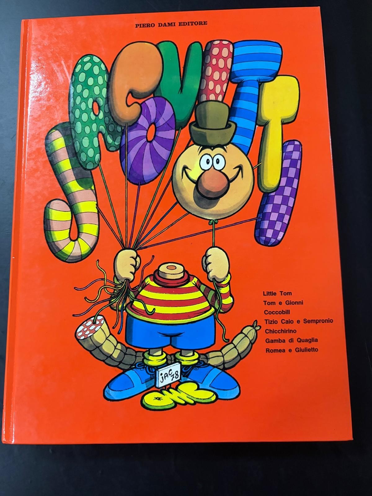 I FUMETTI DI JACOVITTI - PIERO DAMI EDITORE - CARTONATO A COLORI