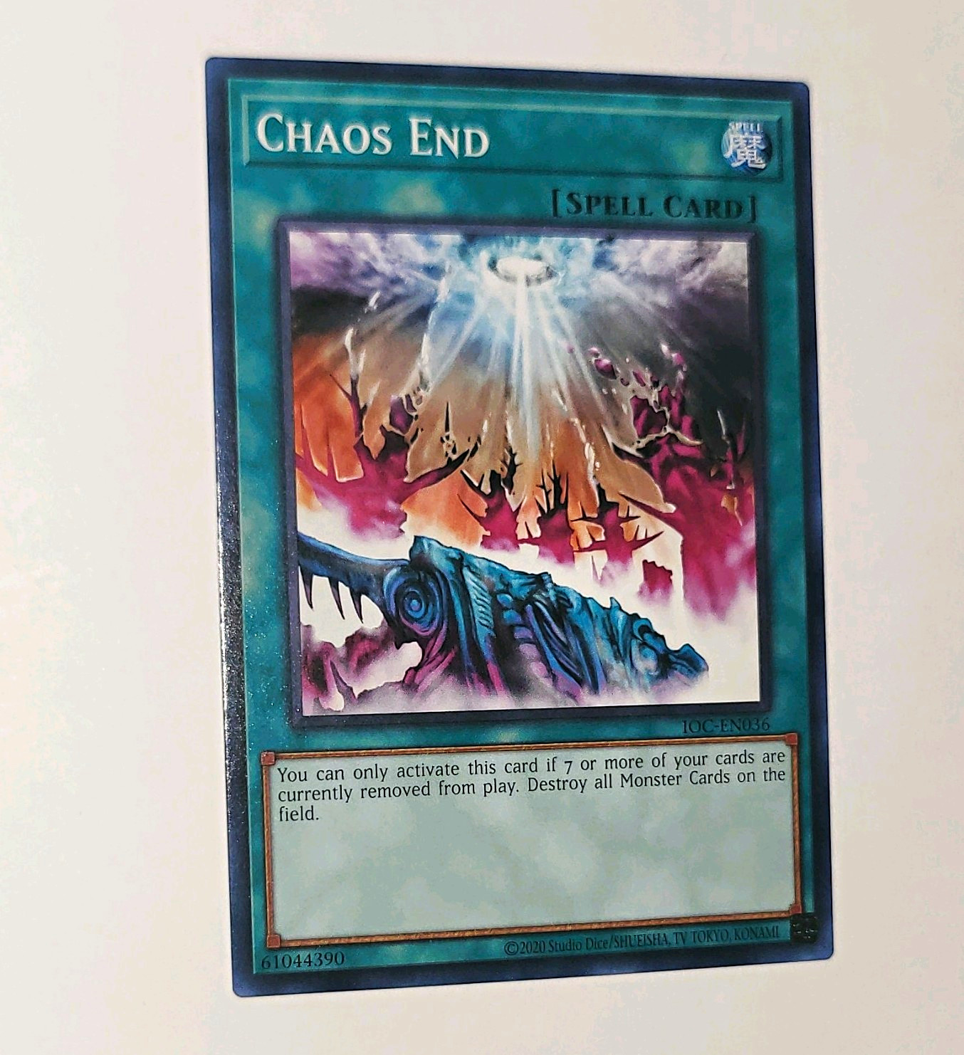Chaos End IOC-EN036 | Comune | Carta Magia Invasione del Caos TCG Mp