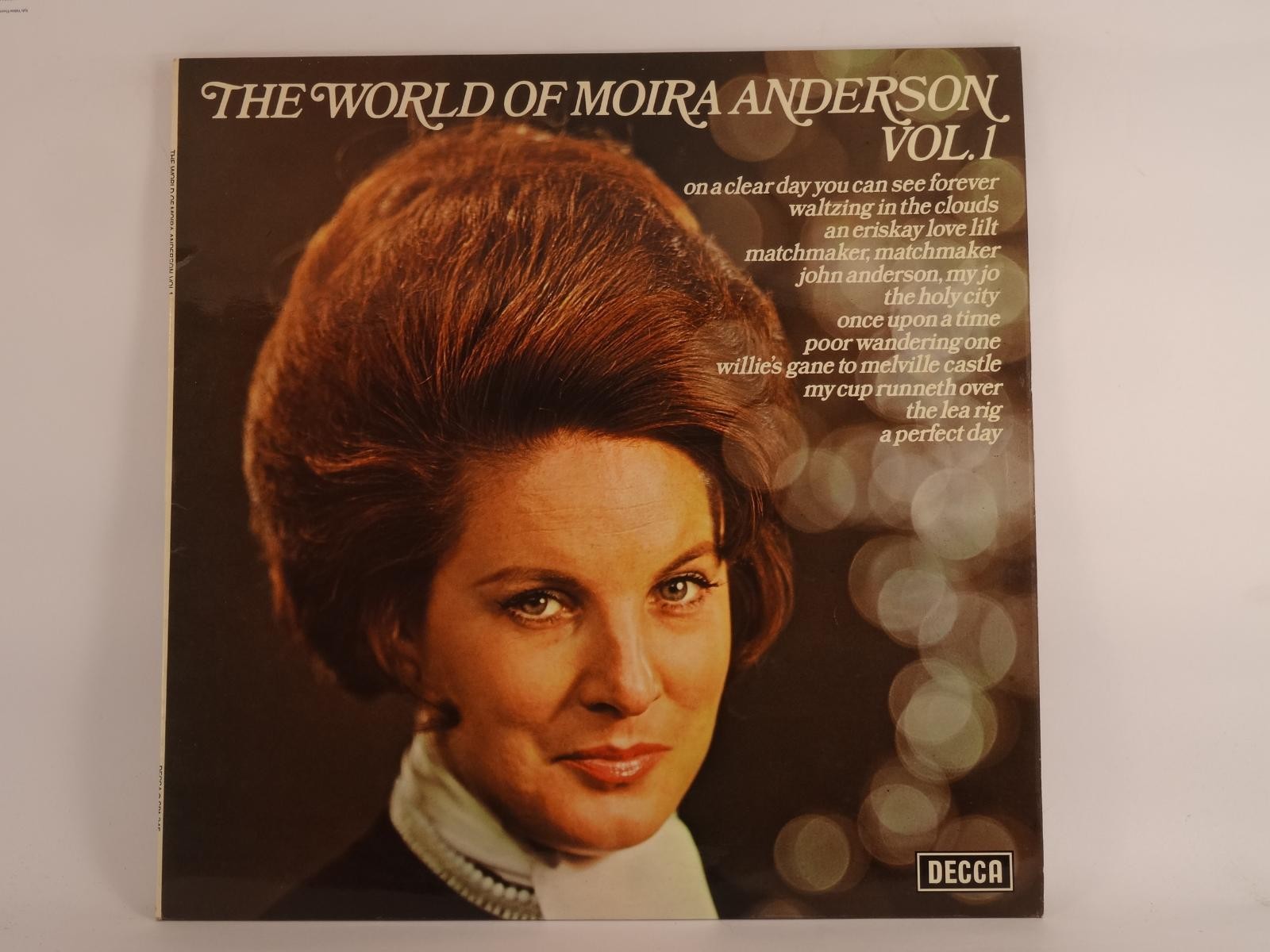 MOIRA ANDERSON WORLD OF MOIRA ANDERSON VOL.1 (A) LP DECCA