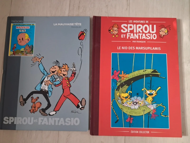 2 BD Spirou et Fantasio