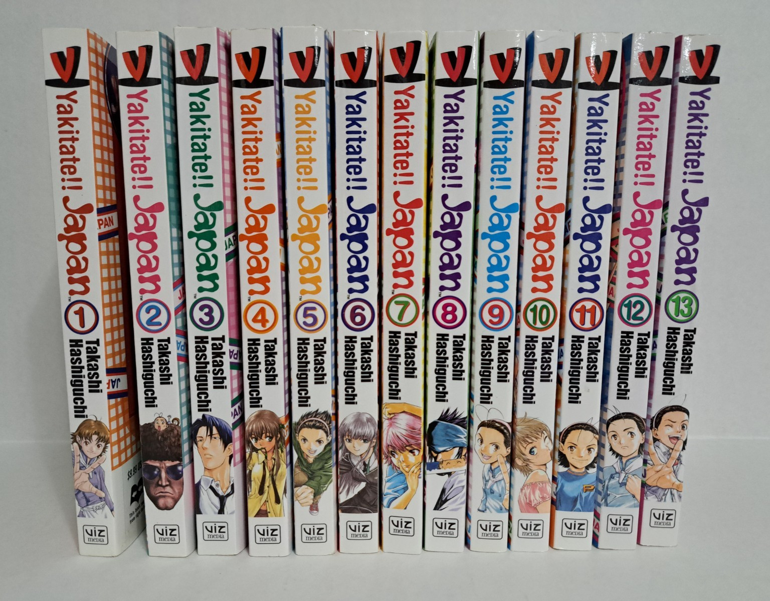 Yakitate!! Lotto Manga Giapponesi di Takashi Hashiguchi Vol 1-13 Gurume Cucina Inglese