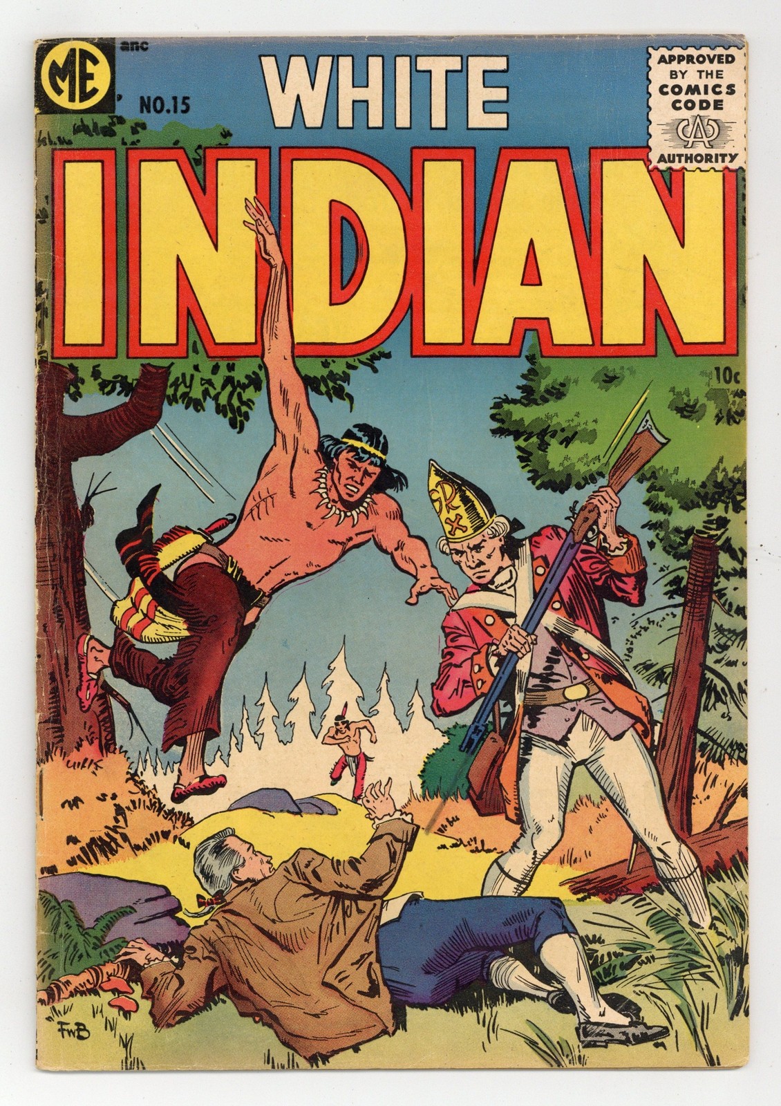 Indiano bianco #15 VG+ 4,5 1954