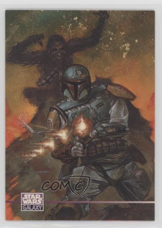 1995 Topps Star Wars Galaxy Series 3 The Comics Strike Back #322 4et