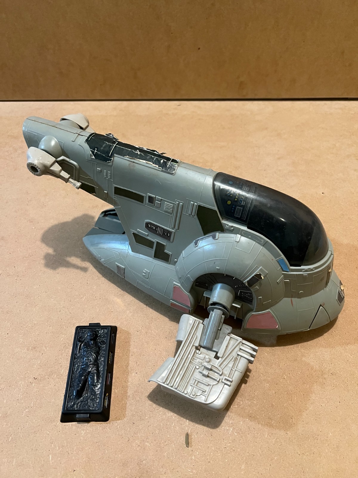 Kenner Star Wars Slave I vintage - versione ESB originale - incompleto