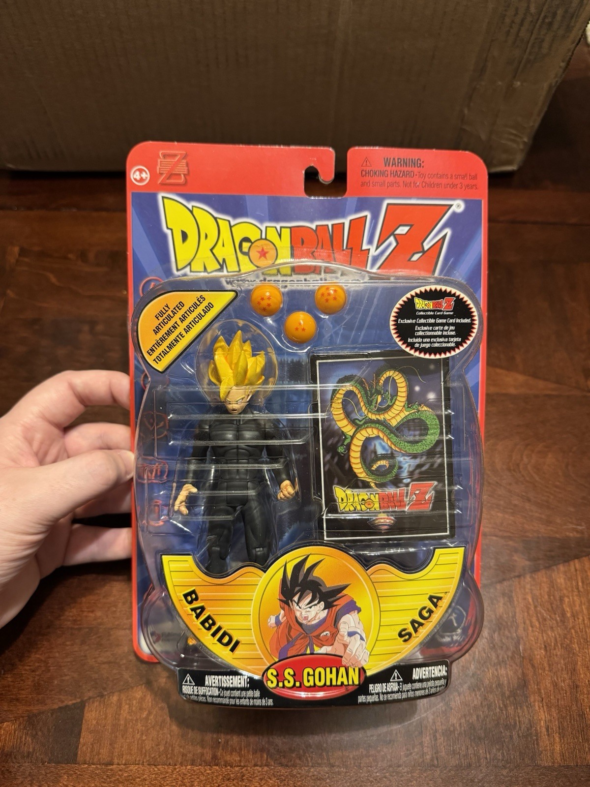 Dragonball Z Babidi Saga SS Gohan Irwin giocattolo personaggio sigillato