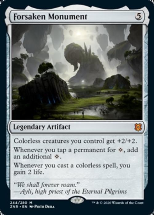 Monumento Rinnegato - Gioco Medio MTG Zendikar Rising