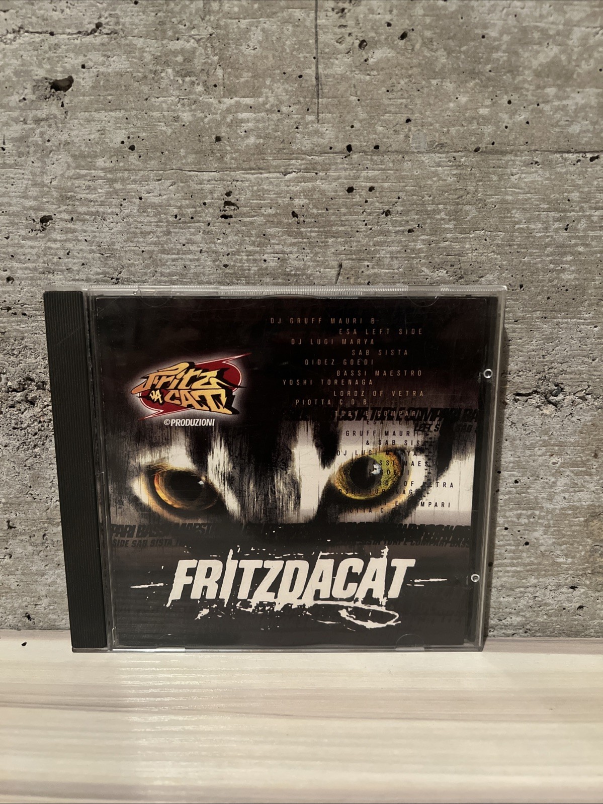 Cd FRITZ DA CAT Fritzdacat 1998 Ristampa Rap Hip Hop Piotta Goedi Turi bassi Cdb