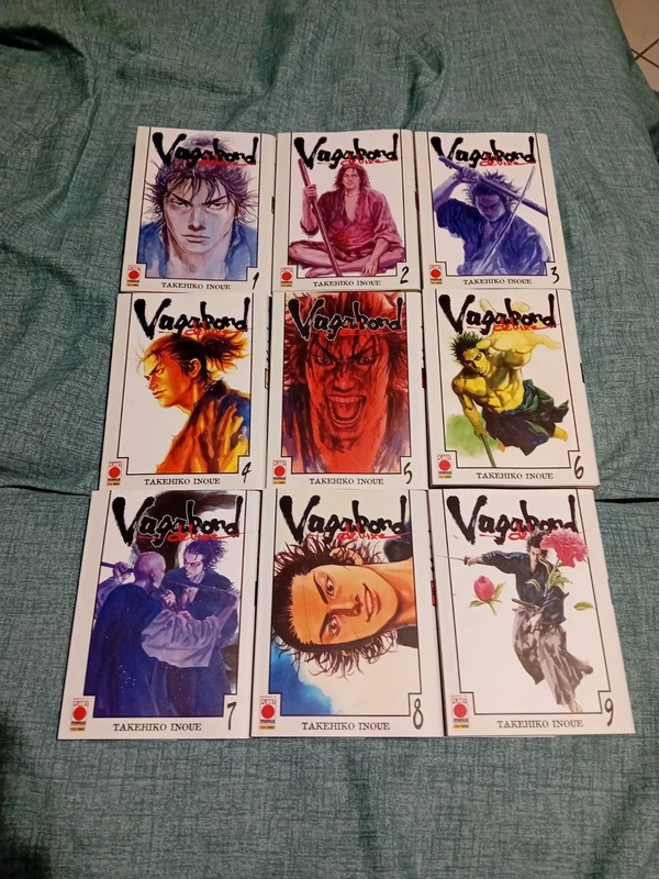 Vagabond manga volumi 1-9