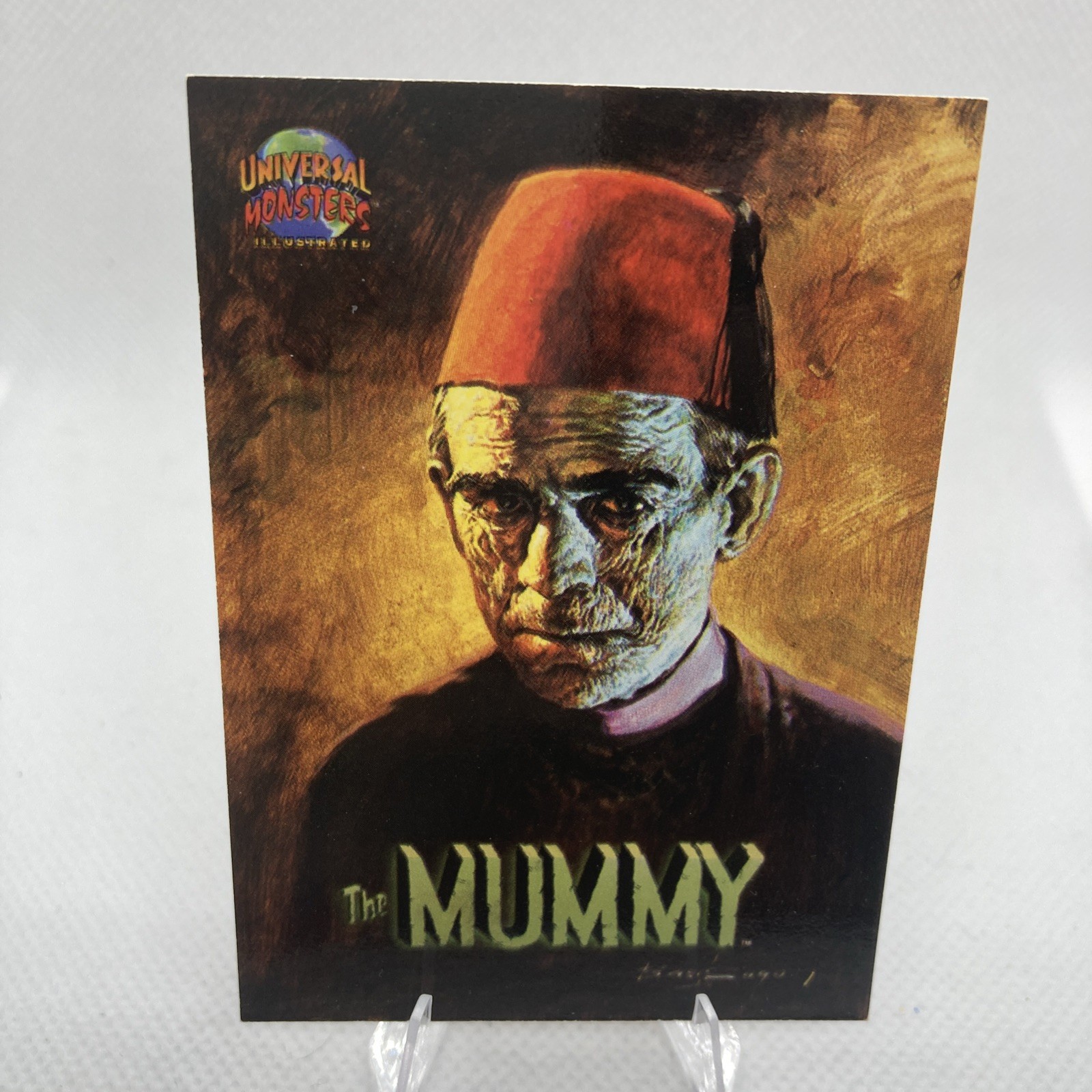 The Mummy #24 - Topps 1991 Universal Monsters Trading Card