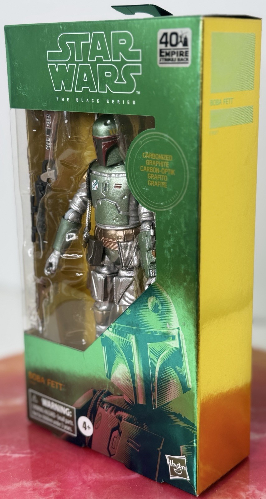 BOBA FETT CARBONIZED 40th ESB Black Series 6" Action Figure Star Wars