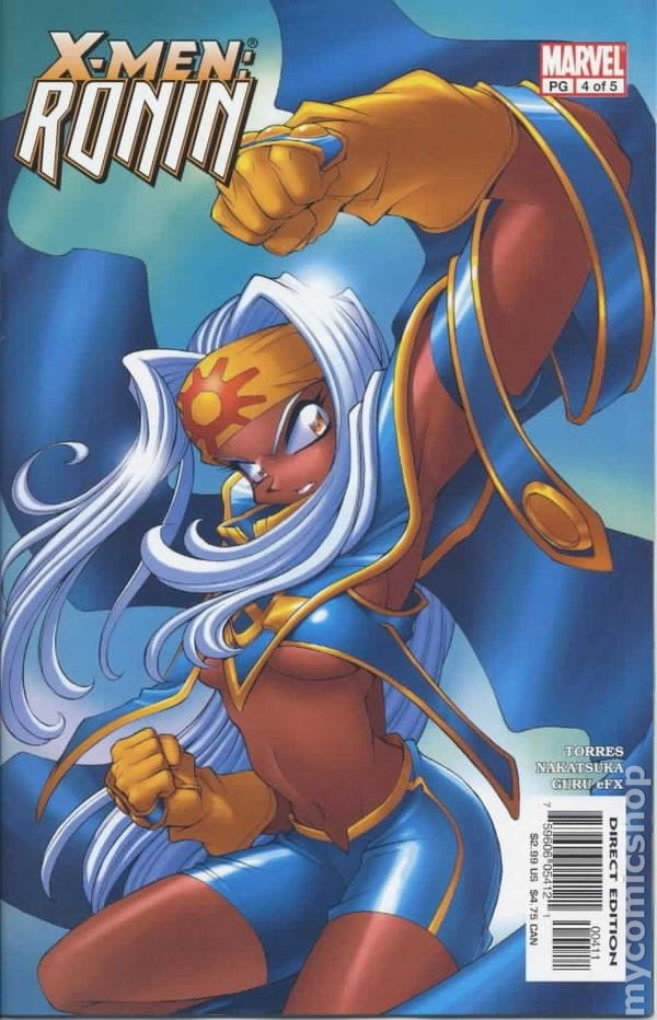 X-Men Ronin #4 FN 2003 Immagine Stock