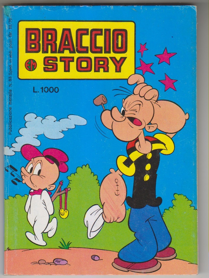 BRACCIO STORY N. 83 ed. Metro Novembre 1984