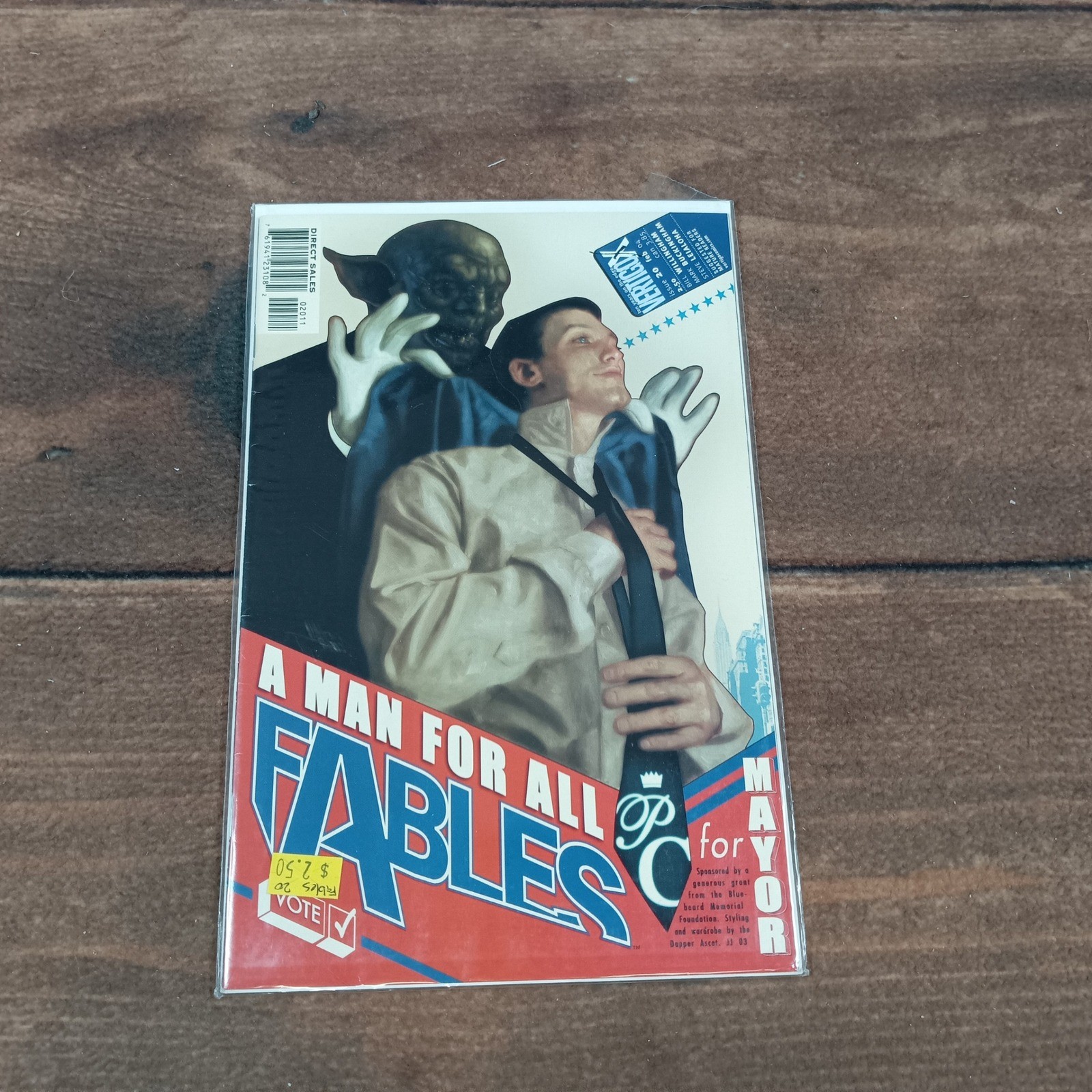 DC Vertigo Fables fumetto numero 20 multicolore buono età moderna James Jean