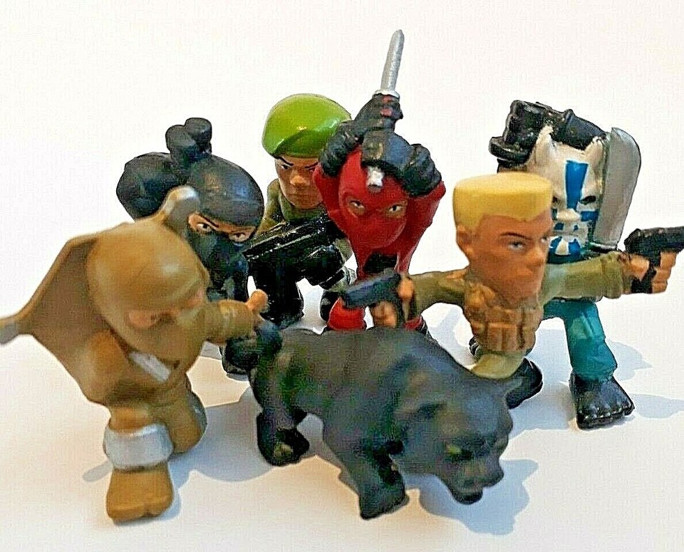 G.I Joe Micro Force Minifigures Hasbro Fighterpods Inserzione Multipla Scegli dall'elenco