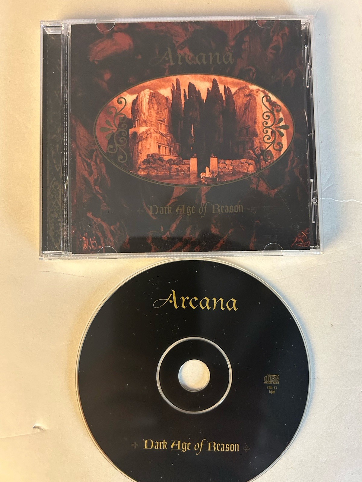 Arcana Dark Age Of Reason CD Cold Meat Industry